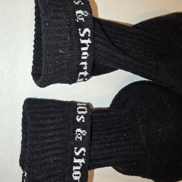 40s & Shorties Men's Easy E Black Socks - Large - Picture 5 of 6